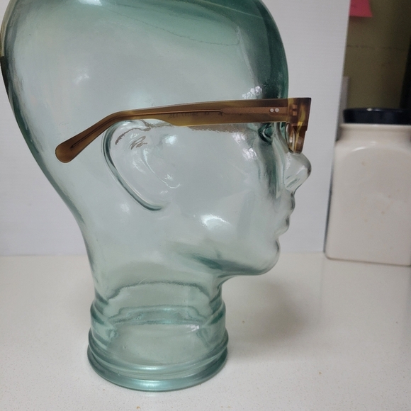 Superdry Dean glasses rectangle frames funky artsy yellow 56 17 135 - Picture 3 of 11